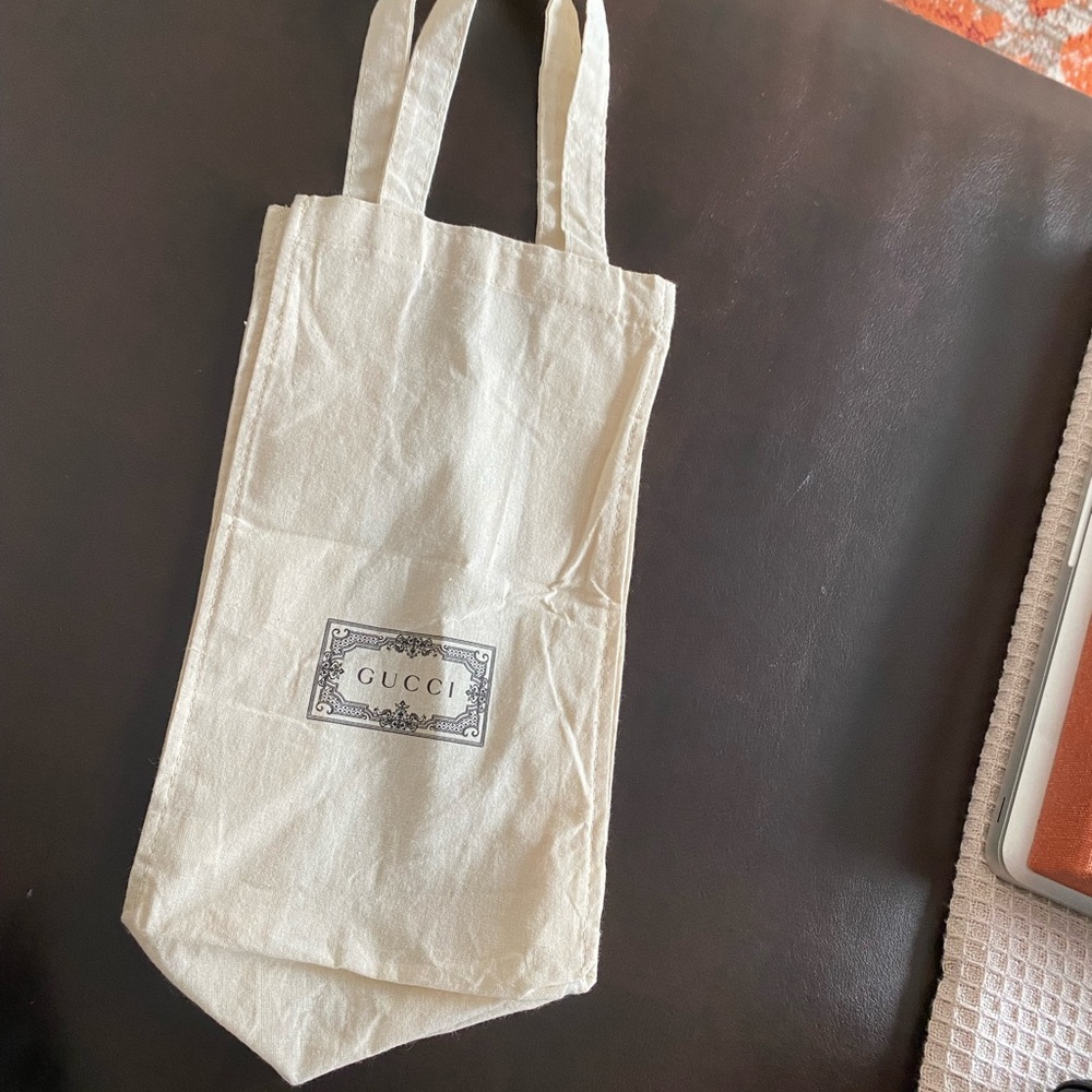 Authentic Gucci canvas tote